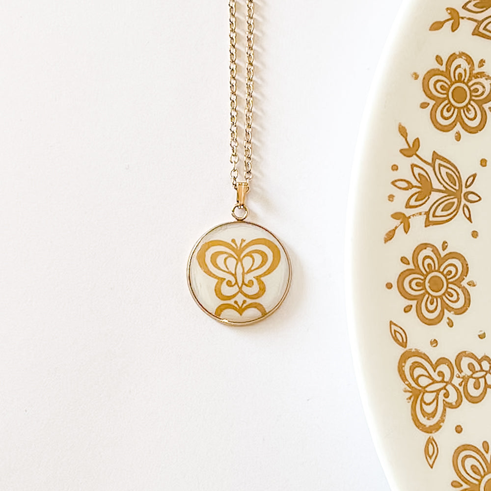 Corelle Butterfly Necklace