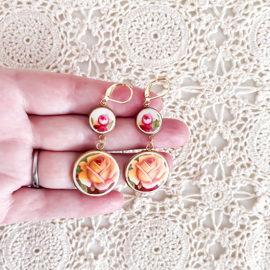 Old Country Roses Earrings