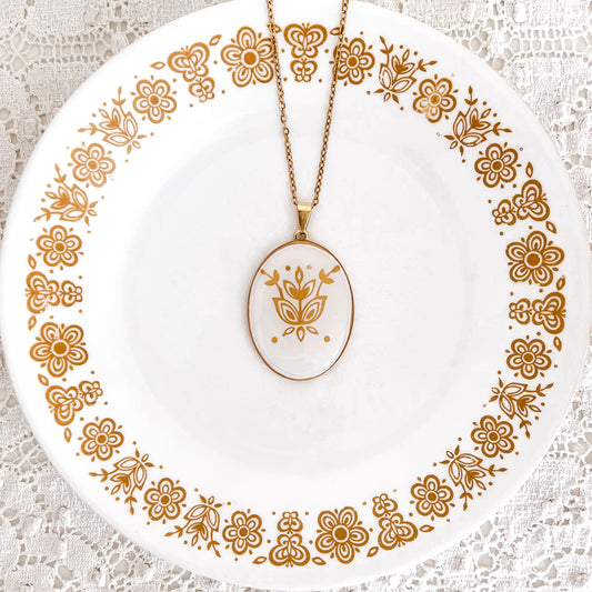 Corelle Butterfly Gold Necklace