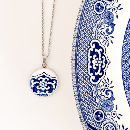 Blue Willow Necklace