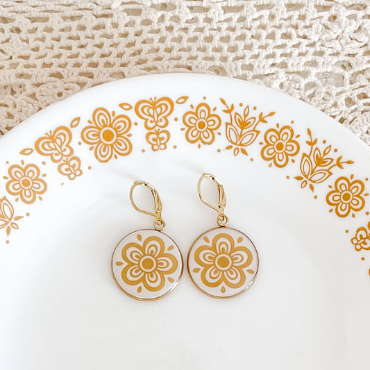 Corelle Butterfly Gold Earrings