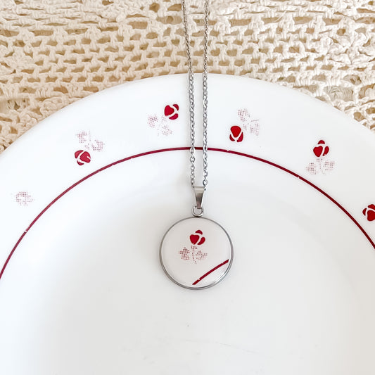 Corelle Burgundy Necklace