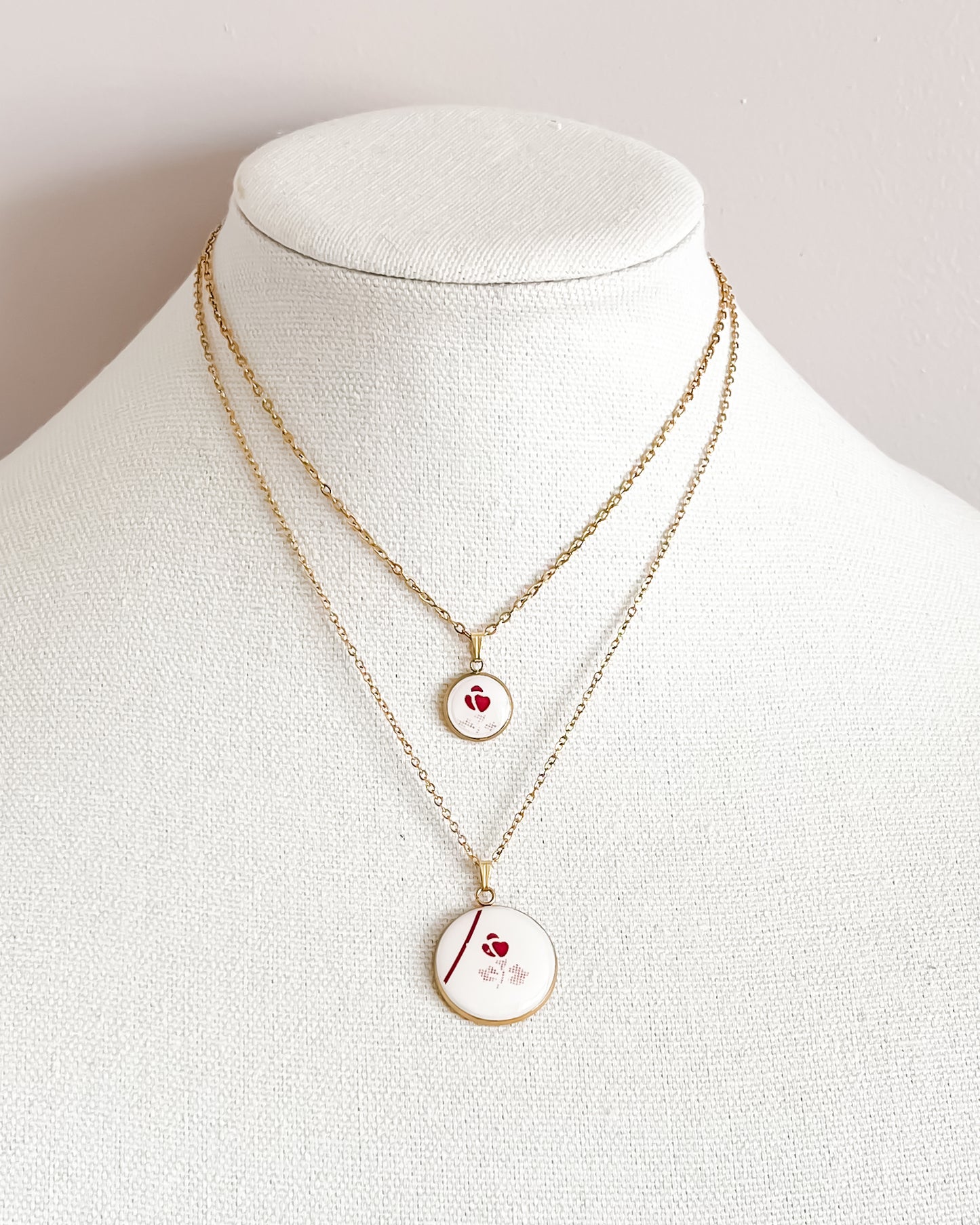Corelle Burgundy Necklace