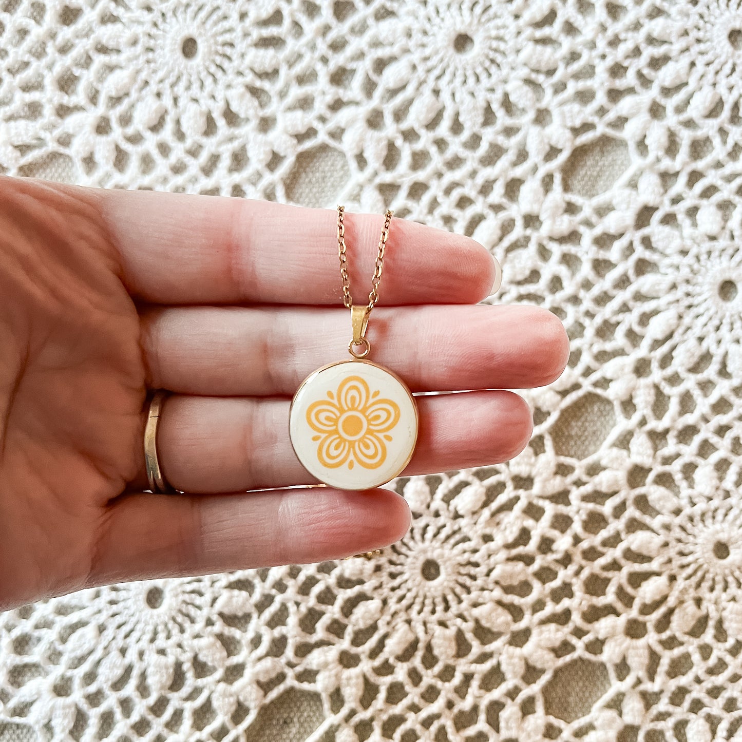 Corelle Butterfly Gold Necklace