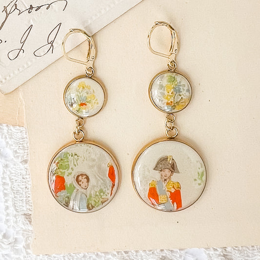 Regency Earrings • J.G. Meakin • Dubarry