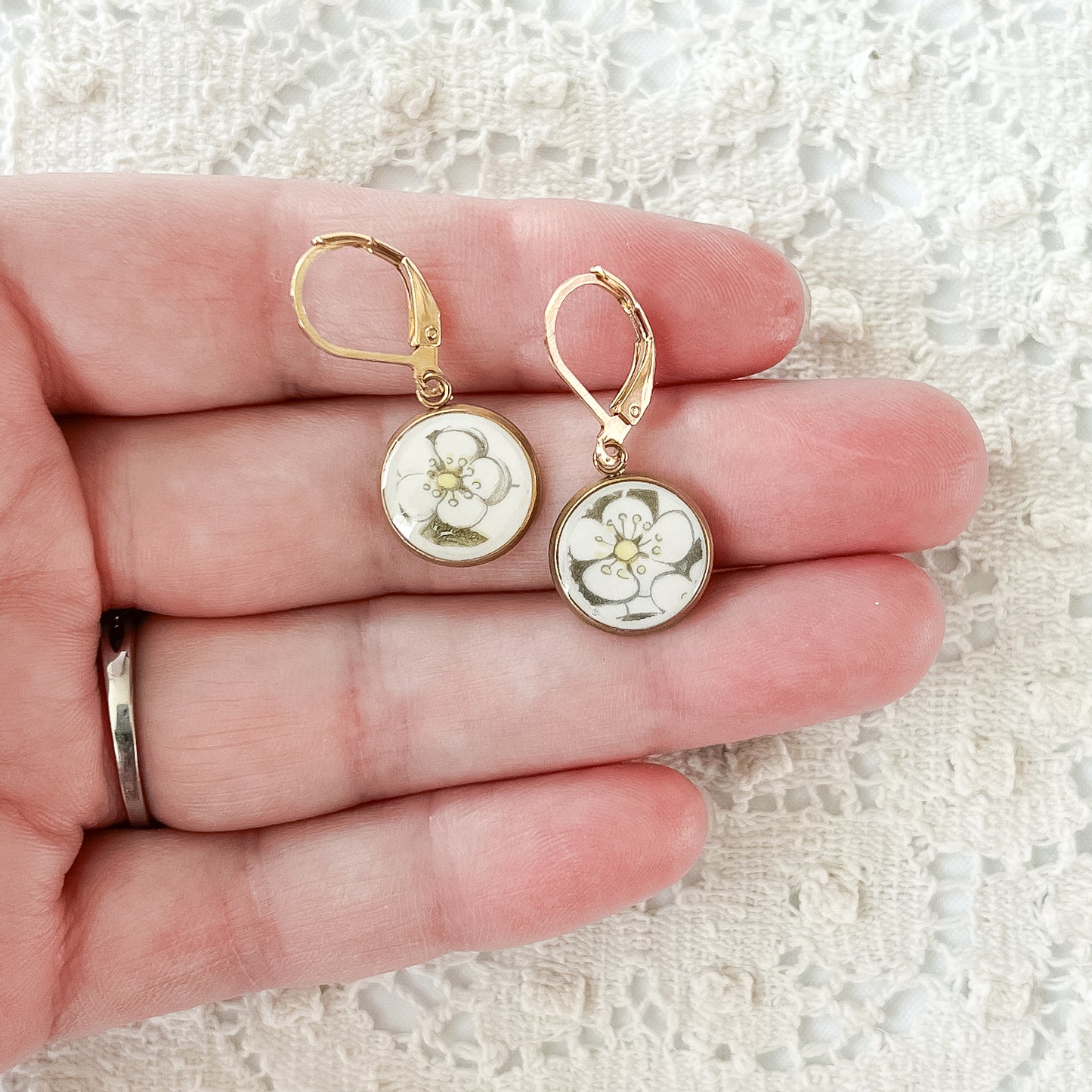 Strawberry Blossom Earrings • Royal Vale