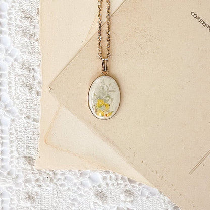 One-of-a-Kind Floral Necklace • J.G. Meakin