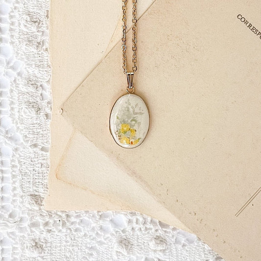 One-of-a-Kind Floral Necklace • J.G. Meakin