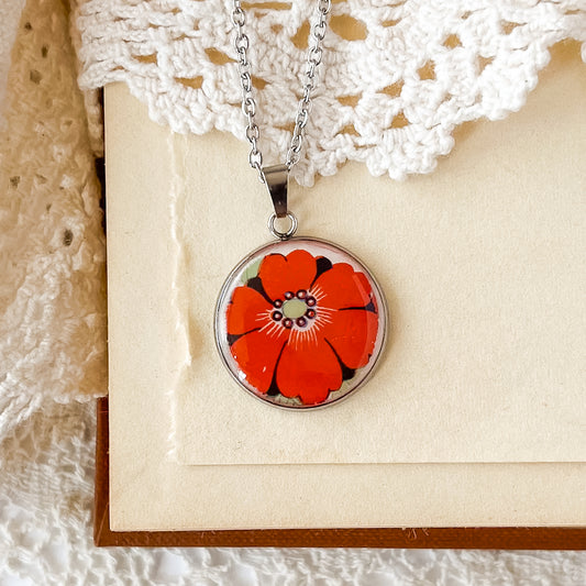 Poppy Necklace • Wedgwood China