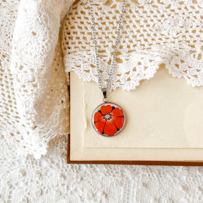 Poppy Necklace • Wedgwood China