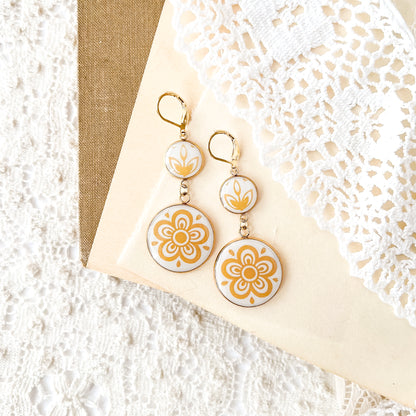 Corelle Butterfly Gold Earrings