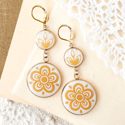 Corelle Butterfly Gold Earrings