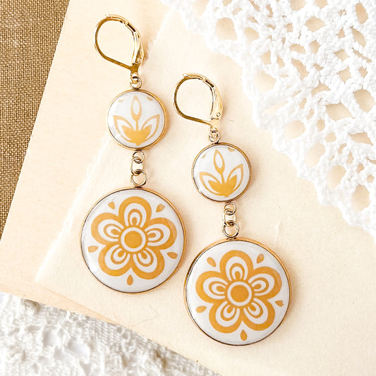 Corelle Butterfly Gold Earrings