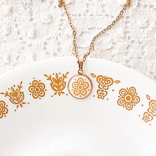 Dainty Corelle Butterfly Gold Necklace