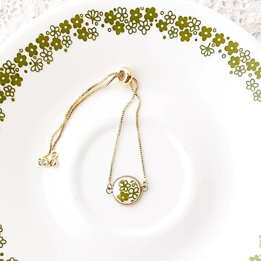 Corelle Crazy Daisy Charm Bracelet