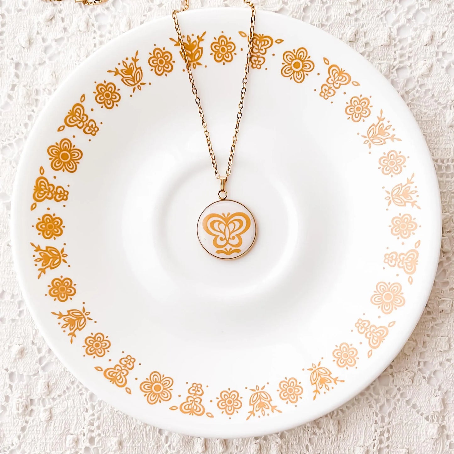 Corelle Butterfly Necklace