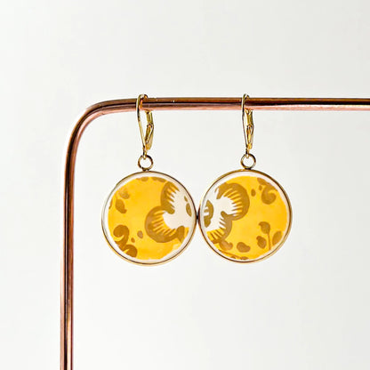 Golden Drop Earrings • Salisbury China