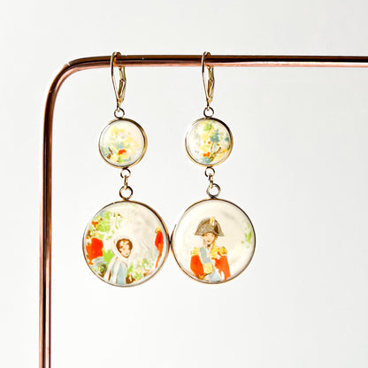 Regency Earrings • J.G. Meakin • Dubarry