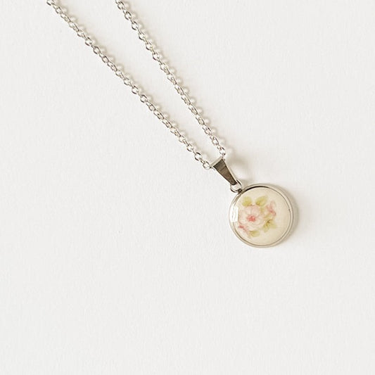 Dainty Rose Pendant Necklace • Alfred Meakin Harmony Rose