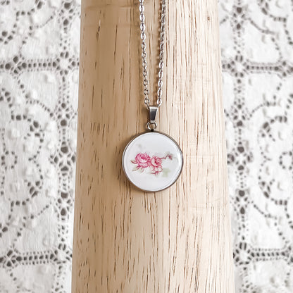 Bridal Rose Necklace