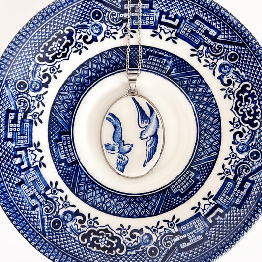 Blue Willow Necklace