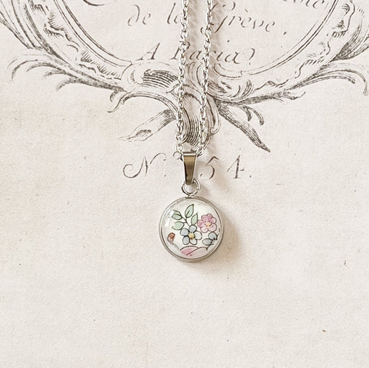 Forget Me Not Necklace • Aynsley China